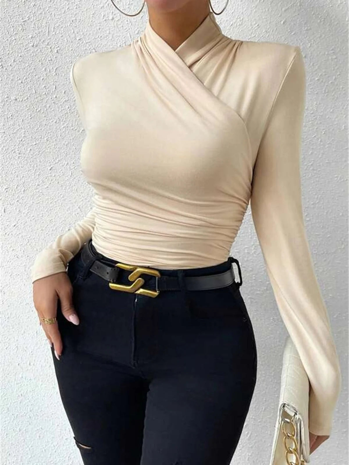 cross-over-collar-pleated-cinched-t-shirt-6102