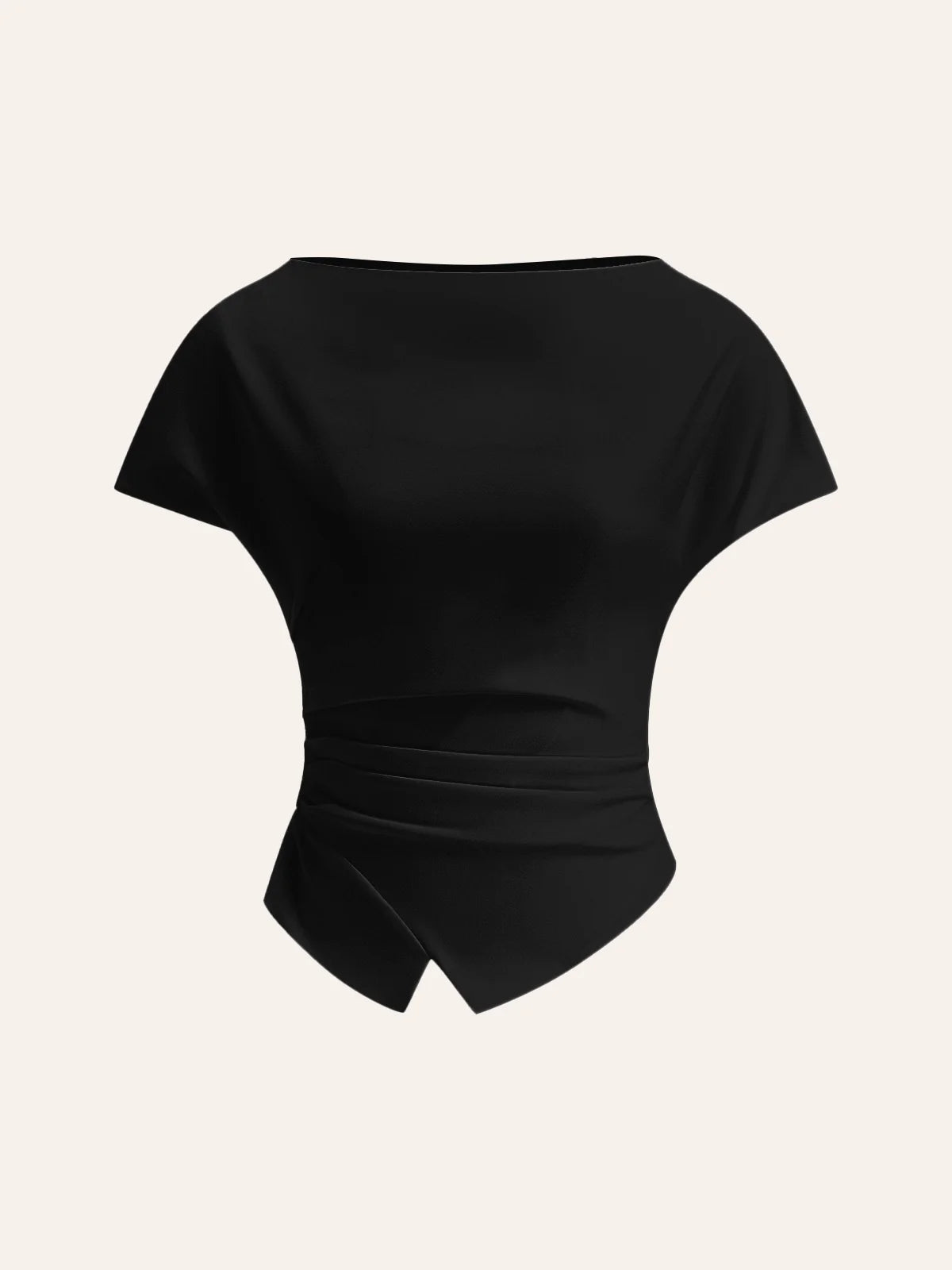 asymmetric-hem-ruched-t-shirt-8243