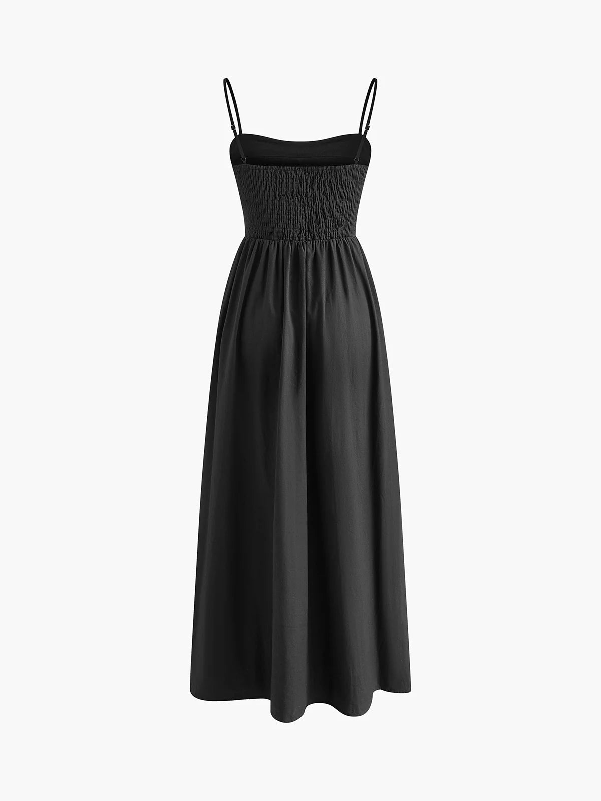 cotton-sleeveless-pockets-cutout-long-dress-3593