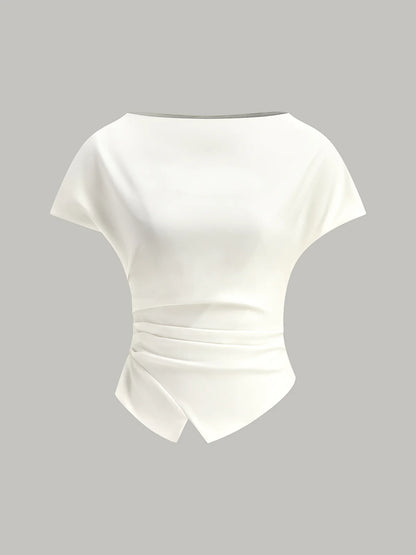 asymmetric-hem-ruched-t-shirt-8243