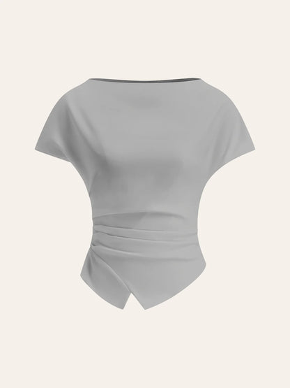 asymmetric-hem-ruched-t-shirt-8243
