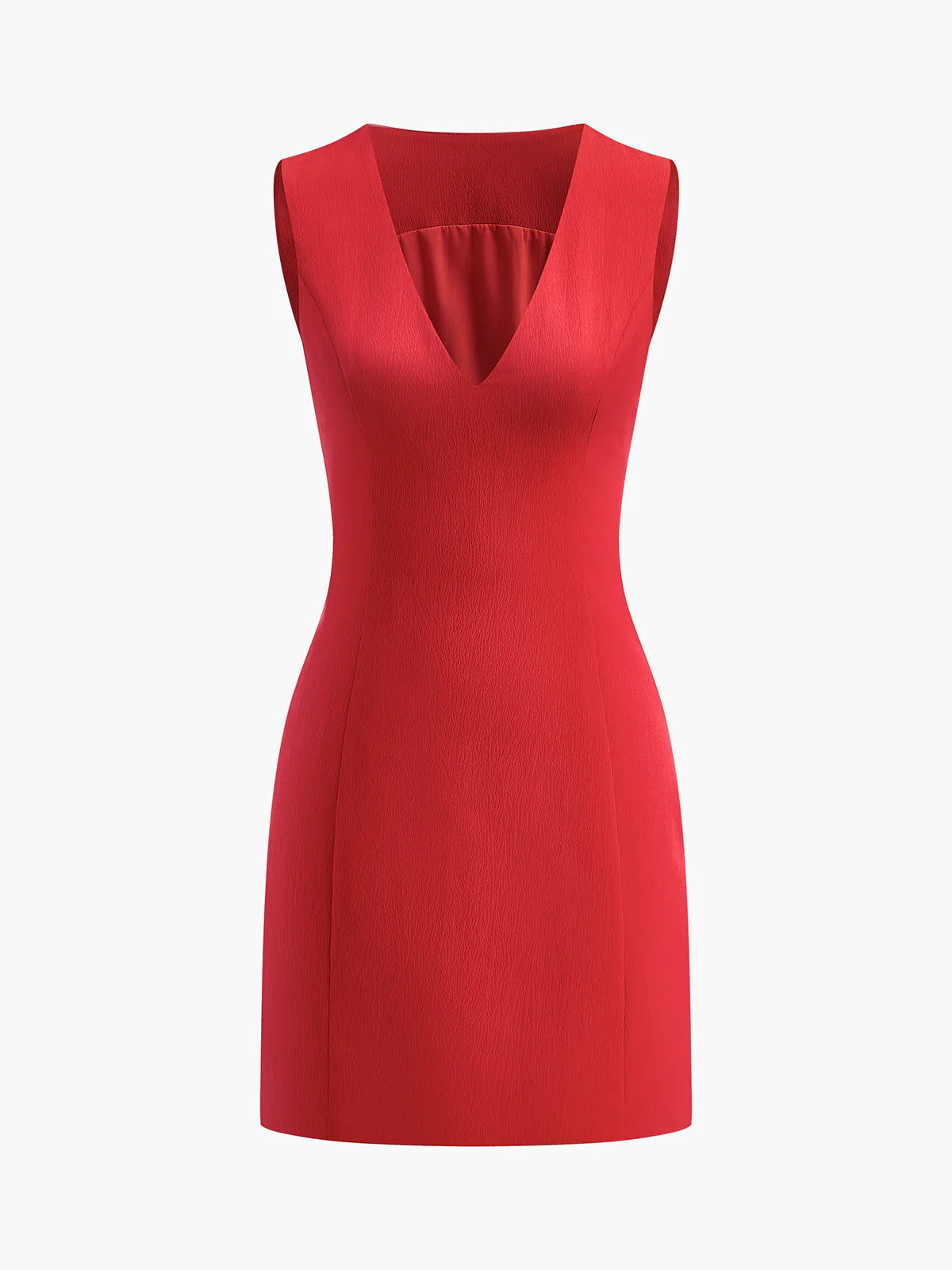 snug-v-neck-sleeveless-short-dress-5479