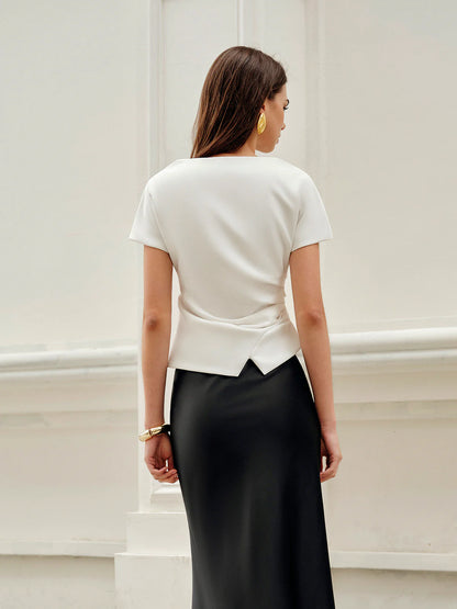 asymmetric-hem-ruched-t-shirt-8243