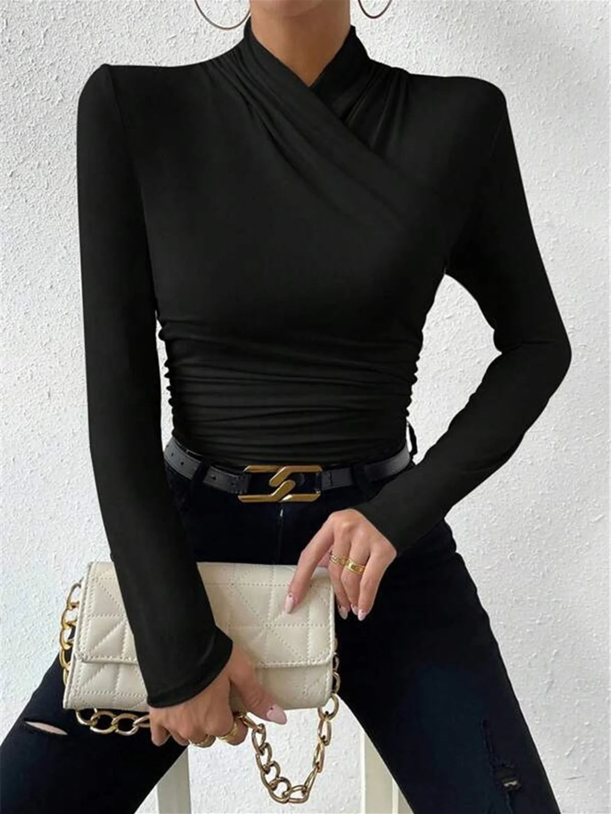 cross-over-collar-pleated-cinched-t-shirt-6102