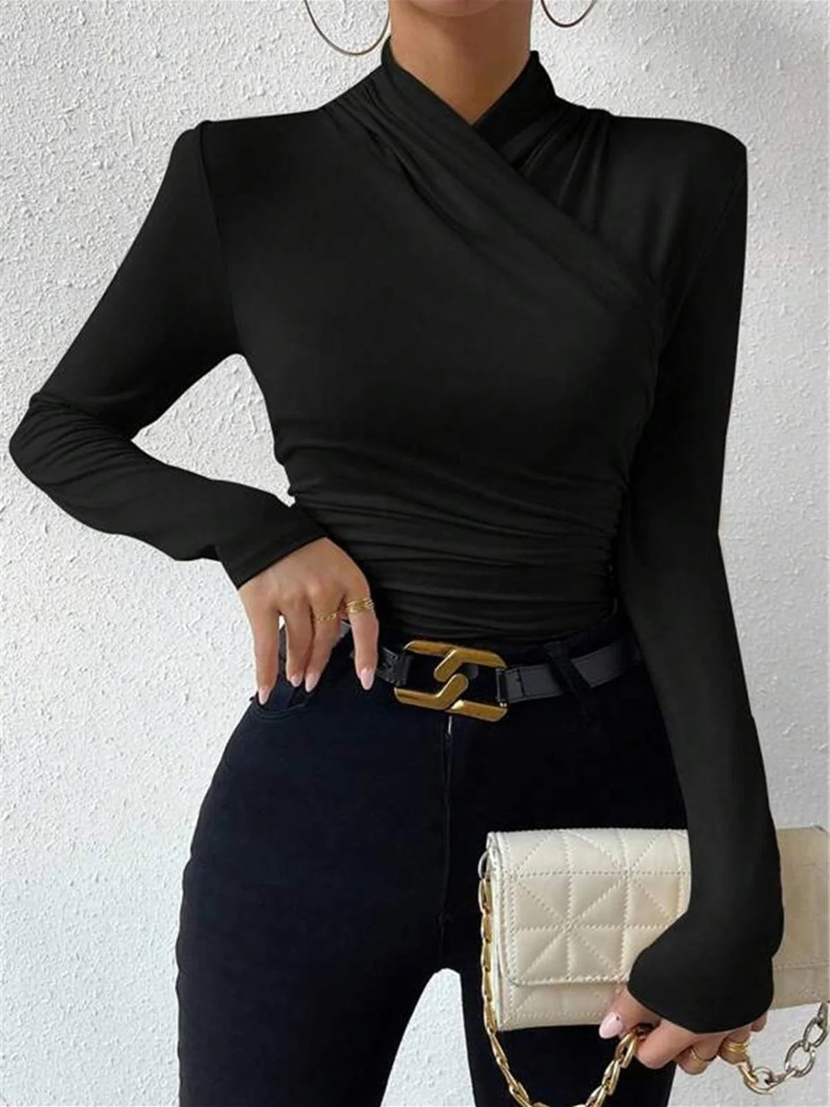 cross-over-collar-pleated-cinched-t-shirt-6102
