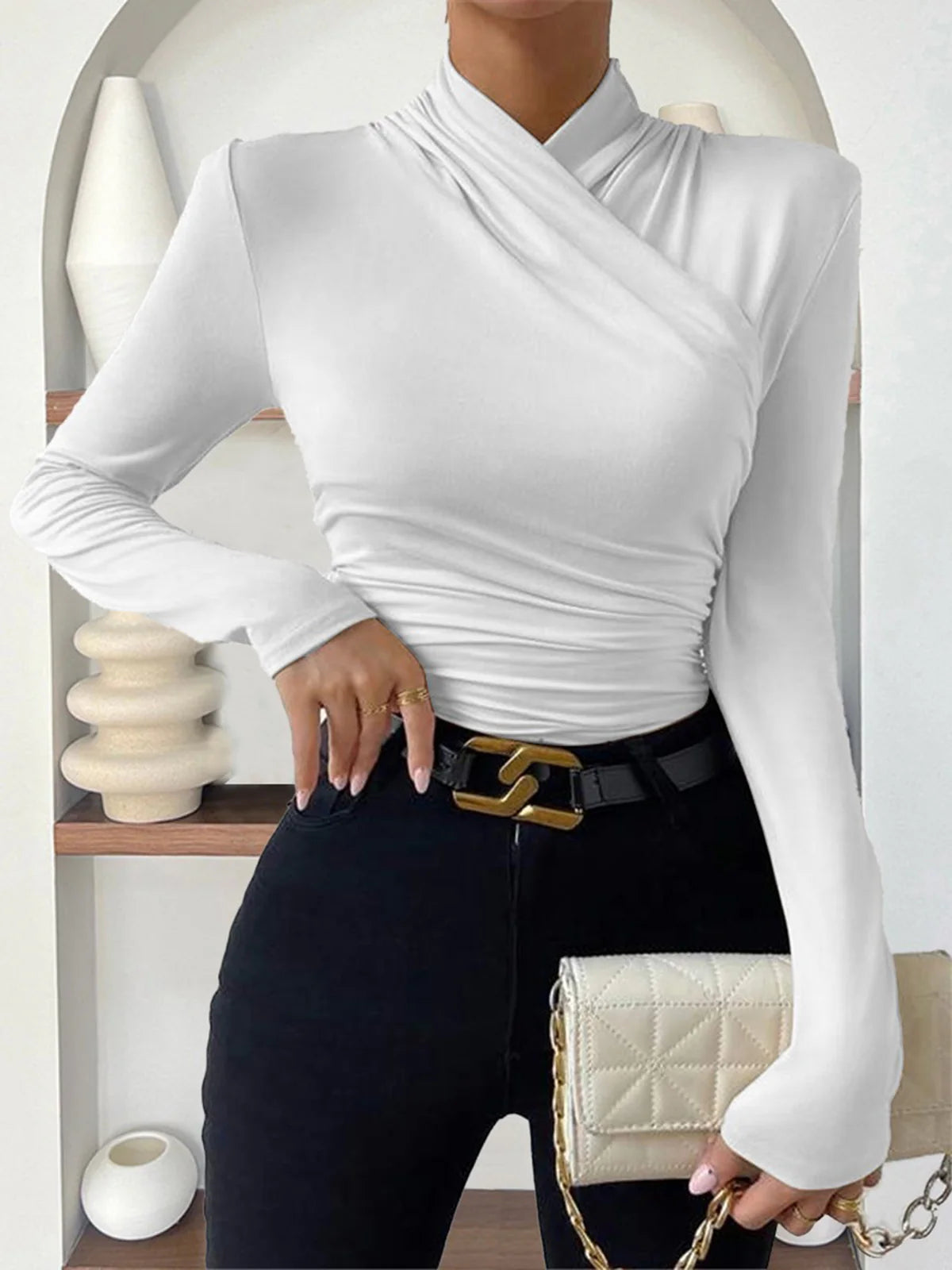 cross-over-collar-pleated-cinched-t-shirt-6102