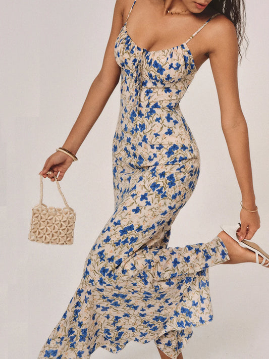 floral-print-knotted-irregular-hem-long-dress-5728